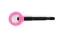 Picture of PERRIN 08-14 Subaru WRX/STI (Hatchback) Tow Hook Kit (Rear) - Hyper Pink