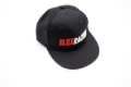 Picture of BLOX Racing Snapback Cap Black with Red and White Logo - BLOX Racing - New Style Flat Bill