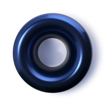 Picture of BLOX Racing 4.0in Velocity Stack Aluminum Anodized Blue 6in OD