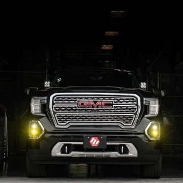 Picture of Baja Designs 19-22 GMC 1500 S1 Fog Pocket Mount Kit Clear Spot / Clear Wide Cornering