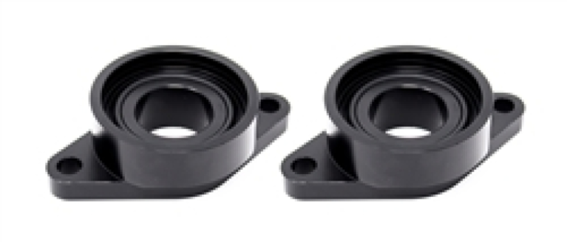 Picture of Torque Solution TQS BOV Adapters Blow Off Valve Accessories - TS-GTR-HKS-BK