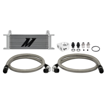 Picture of Mishimoto Universal 13 Row Oil Cooler Kit (Silver)
