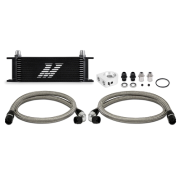Picture of Mishimoto Universal 13 Row Oil Cooler Kit (Black)