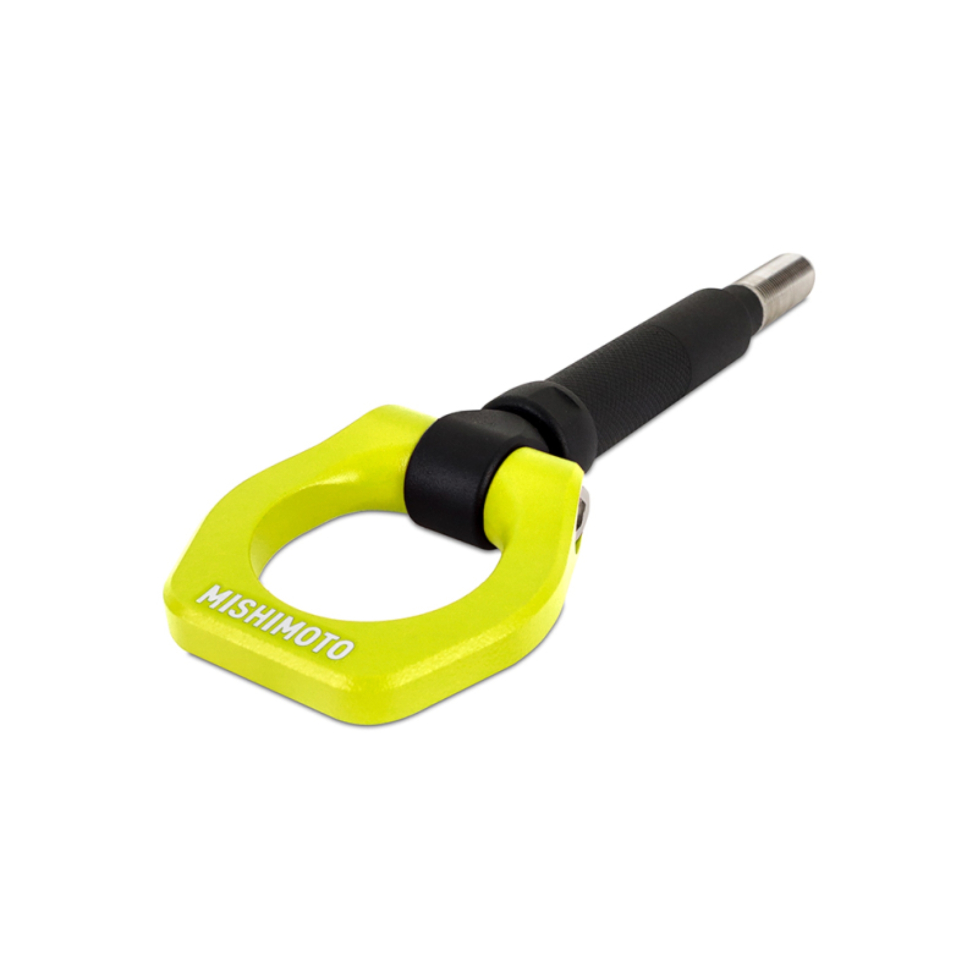 Picture of Mishimoto 13+ Subaru BRZ/FRS/86 / 18+ Subaru WRX Neon Yellow Racing Front Tow Hook