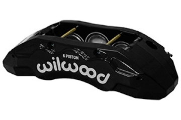 Picture of Wilwood Caliper-TX6R- R/H - Black 1.62/1.38/1.38in Pistons 1.38in Disc