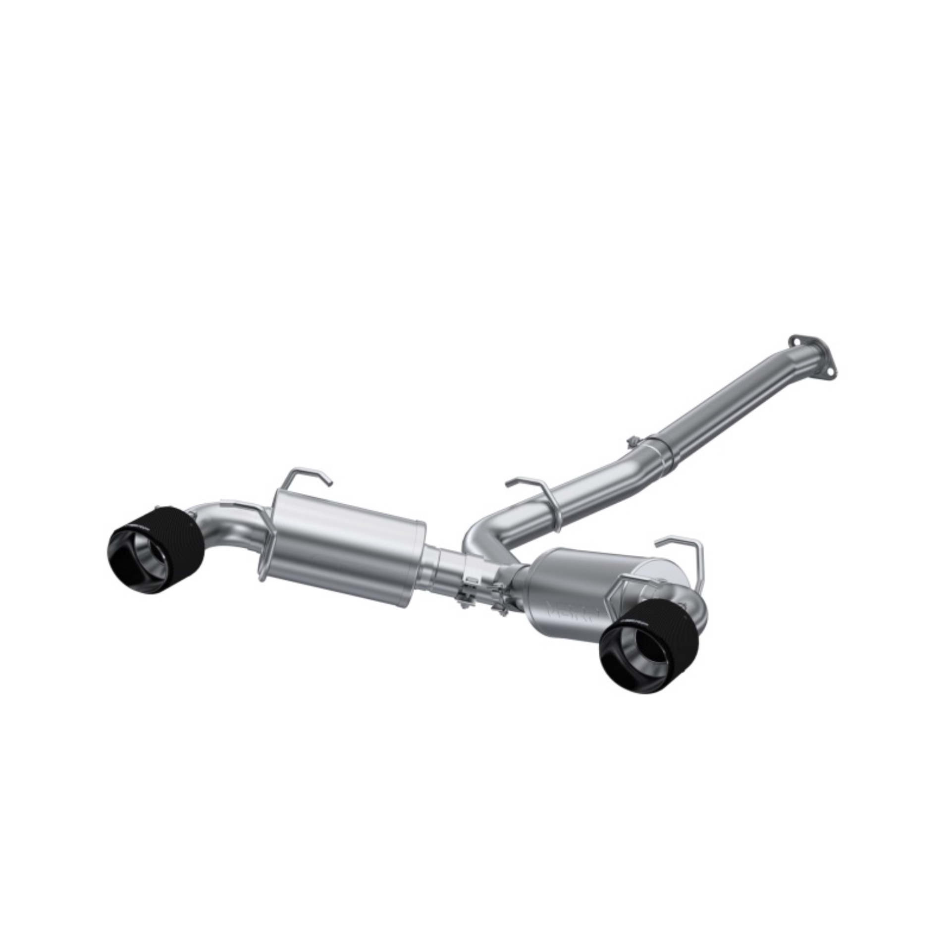 Picture of MBRP 13-16 Subaru BRZ 2.0L/ 2.4L 3in Dual Split Rear Cat Back w/CF Tips- T304