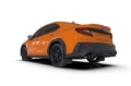 Picture of Rally Armor RAL UR Blk Flap/Orange Logo Mud Flaps - MF92-UR-BLK/OR