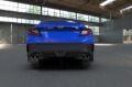 Picture of Rally Armor 22-26 Subaru WRX Black UR Mud Flap w/Blue Logo