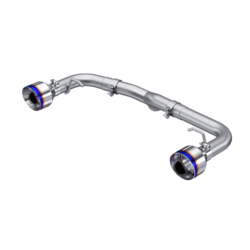 Picture of MBRP 2022 Subaru BRZ 2.4L/Toyota GR86 2.4L 2.5in Dual Split Rear Exit w/5in OD Burnt End Tips - T304