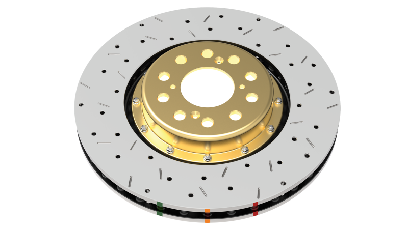 Picture of DBA 5000 Slot&Drill Rotors Brake Rotors - DBA52224V2GLDXS