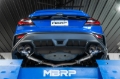 Picture of MBRP 2022 Subaru WRX 2.5in Dual Split Rear Exit w/ Quad BE Tips - T304