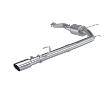Picture of MBRP 2022+ Ford Maverick Aluminized Steel 4in OD Tip Single Side Exit 3in Cat Back Exhaust