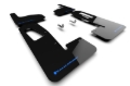 Picture of Rally Armor 22-25 Rivian R1T Black UR Mud Flap w/Nitrous Blue Logo