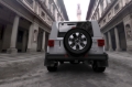 Picture of Rally Armor 18-25 Jeep JL Wrangler Black UR Mud Flap w/White Logo