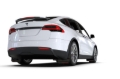 Picture of Rally Armor 22-26 Tesla Model X Black UR Mud Flap w/White Logo