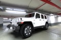 Picture of Rally Armor 18-25 Jeep JL Wrangler Red UR Mud Flap w/Black Logo