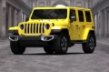 Picture of Rally Armor 18-25 Jeep JL Wrangler Black UR Mud Flap w/Red Logo