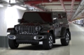 Picture of Rally Armor 18-25 Jeep JL Wrangler Black UR Mud Flap w/Grey Logo