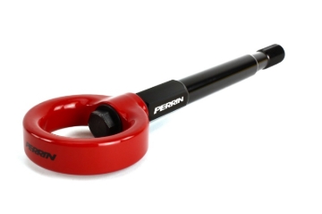 Picture of PERRIN 22-26 Toyota GR86 Tow Hook Kit (Front) - Red