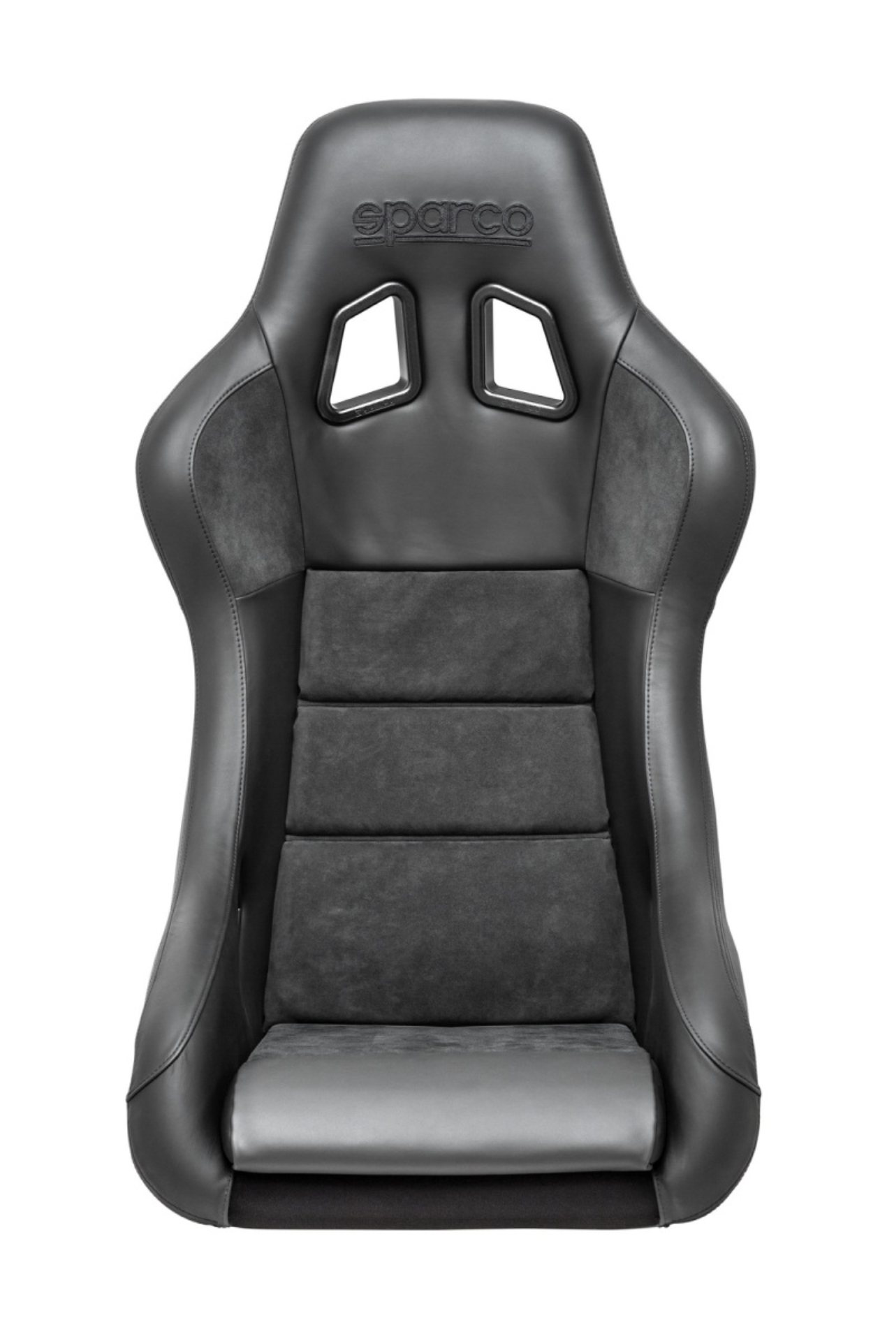 Picture of Sparco Seat QRT Performance Leather/Alcantara Black (Must Use Side Mount 600QRT)