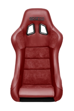 Picture of Sparco Seat QRT Performance Leather/Alcantara Red (Must Use Side Mount 600QRT)