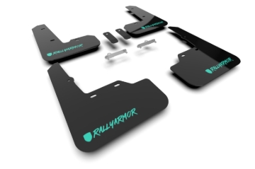 Picture of Rally Armor 22-26 Subaru WRX Black UR Mud Flap Altered Font Teal Logo
