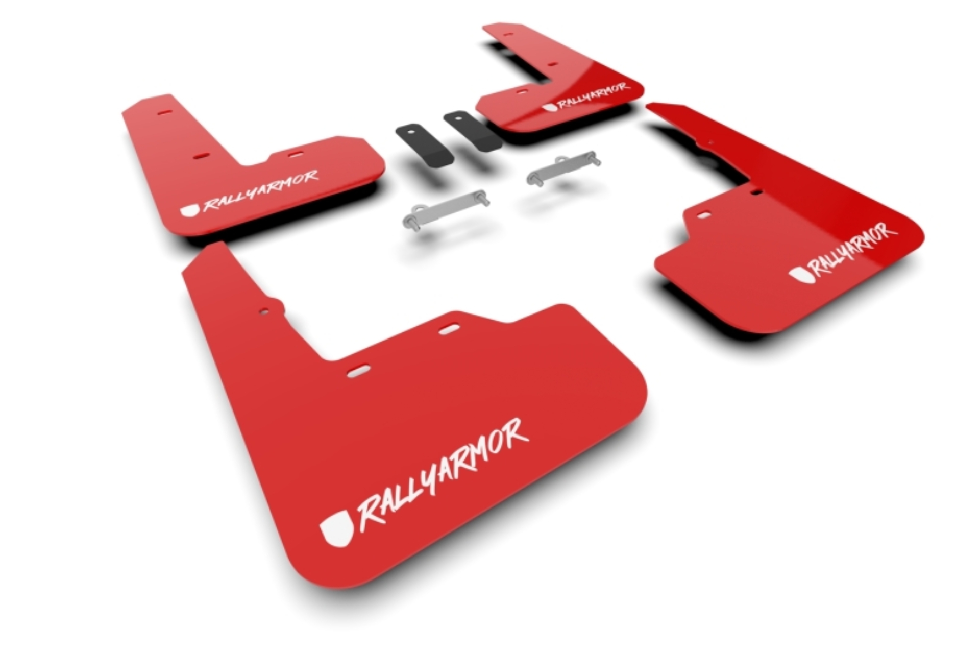 Picture of Rally Armor 22-26 Subaru WRX Red UR Mud Flap Altered Font White Logo