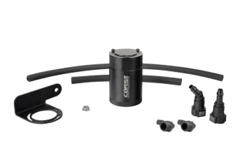 Picture of Corsa 2019-2025 Silverado/Sierra & 2021-2025 Tahoe/Suburban/Yukon/Denali Aluminum Oil Catch Can