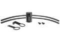 Picture of Corsa 1/2in Universal 3 oz Aluminum Oil Catch Can with Mounting Brackets