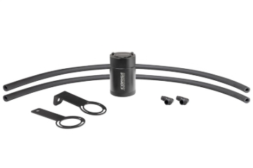Picture of Corsa 1/2in Universal 3 oz Aluminum Oil Catch Can with Mounting Brackets