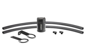 Picture of Corsa 5/8in Universal 3 oz Aluminum Oil Catch Can with Mounting Brackets