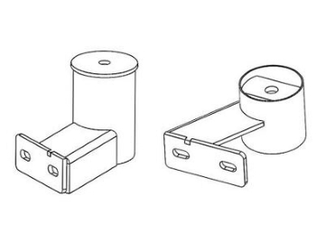 Picture of Go Rhino 2022 Ford Maverick - Brackets for Dominator Extreme SideSteps