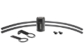 Picture of Corsa 1/2in Universal 3 oz Aluminum Oil Catch Can with Mounting Brackets