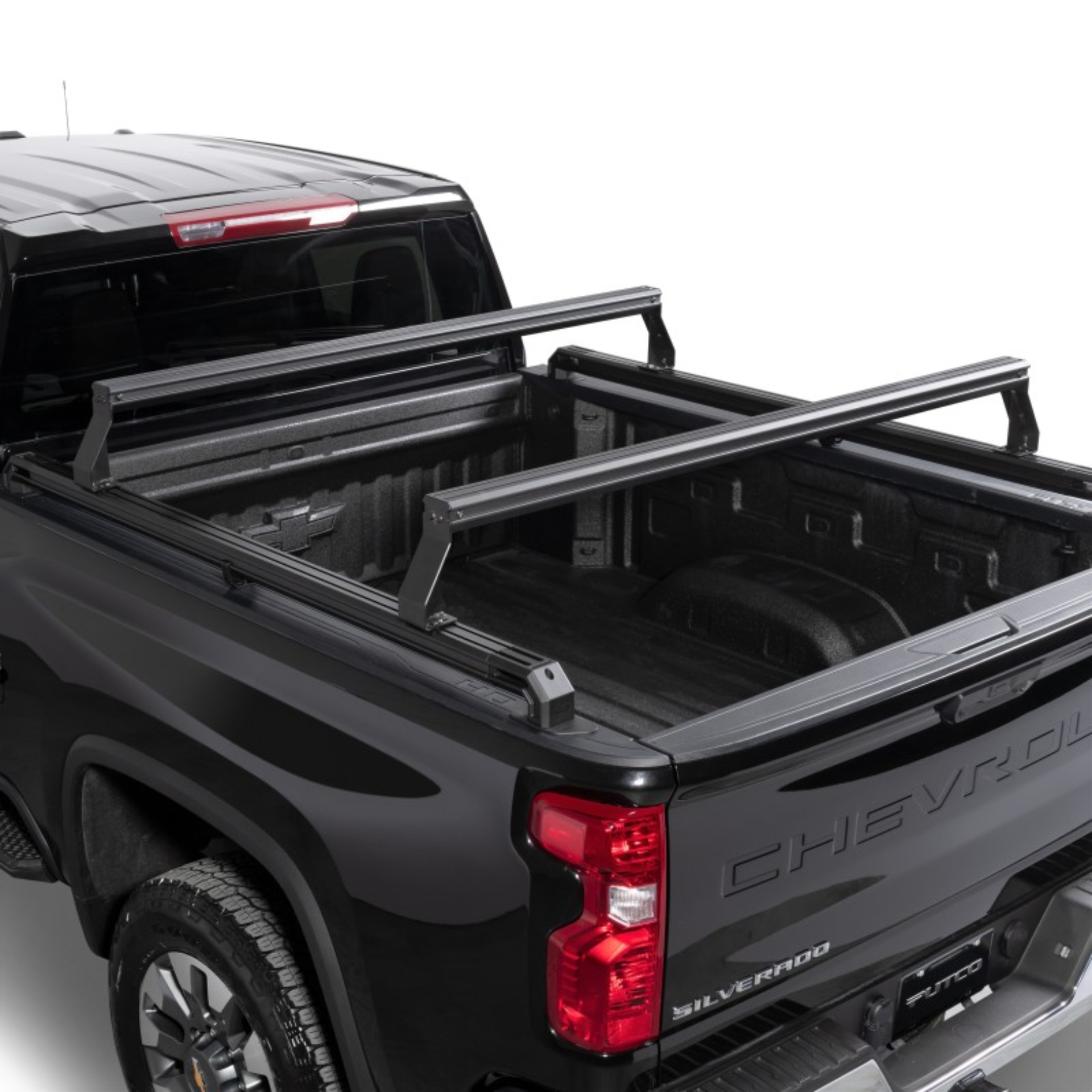 Picture of Putco 14-19 Chevrolet Silverado LD & HD/ GMC Sierra LD & HD Venture TEC Quick Tec Rail - 8ft Bed