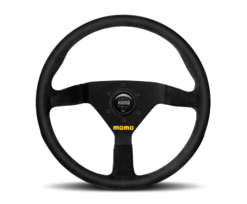 Picture of Momo MOD78 Steering Wheel 320 mm - Black Leather/Black Spokes