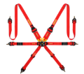 Picture of Momo Int. Camlock 6pt Clip In Restraint-Red