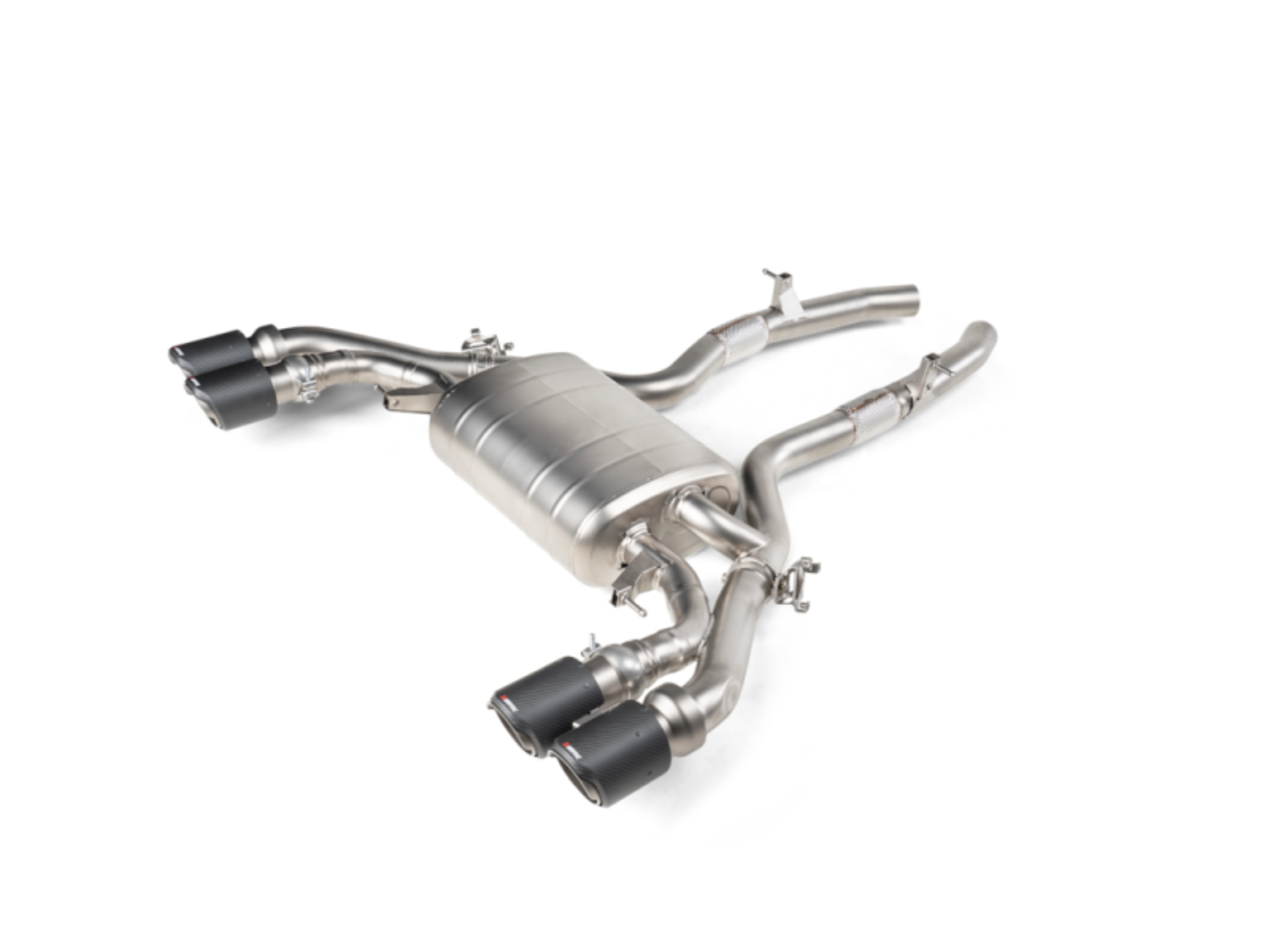 Picture of Akrapovic 2022+ BMW X4 M / X4 M Competition (F98) Slip-On Line (Titanium) (Req. Tips)