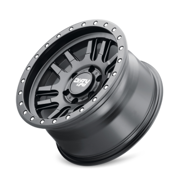 Picture of Dirty Life 9309 Canyon Pro 17x9/6x139.7 BP/-12mm Offset/106mm Hub Matte Black Wheel - Beadlock