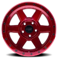 Picture of Dirty Life 9315 Compound 17x9 / 6x139.7 BP / -12mm Offset / 106mm Hub Crimson Candy Red Wheel