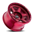 Picture of Dirty Life 9315 Compound 17x9 / 6x139.7 BP / -12mm Offset / 106mm Hub Crimson Candy Red Wheel
