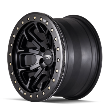 Picture of Dirty Life 9303 DT-1 20x9 / 6x135 BP / 12mm Offset / 87.1mm Hub Matte Black Wheel - Beadlock