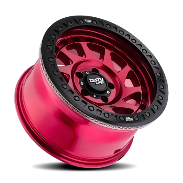 Picture of Dirty Life 9313 Enigma Race 17x9 / 6x139.7 BP / -12mm Offset / 106mm Hub Crimson Candy Red Wheel