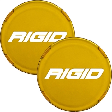 Picture of Rigid Industries 360-Series 6in Light Covers - Yellow (Pair)