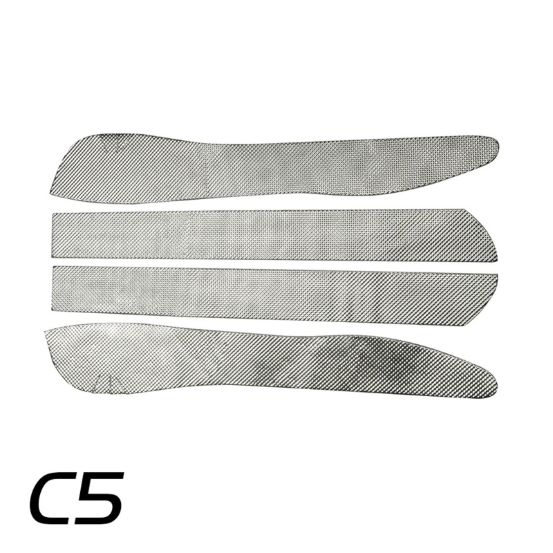 Picture of C5 Corvette - Trans Tunnel Heat Shield Side Shields Only