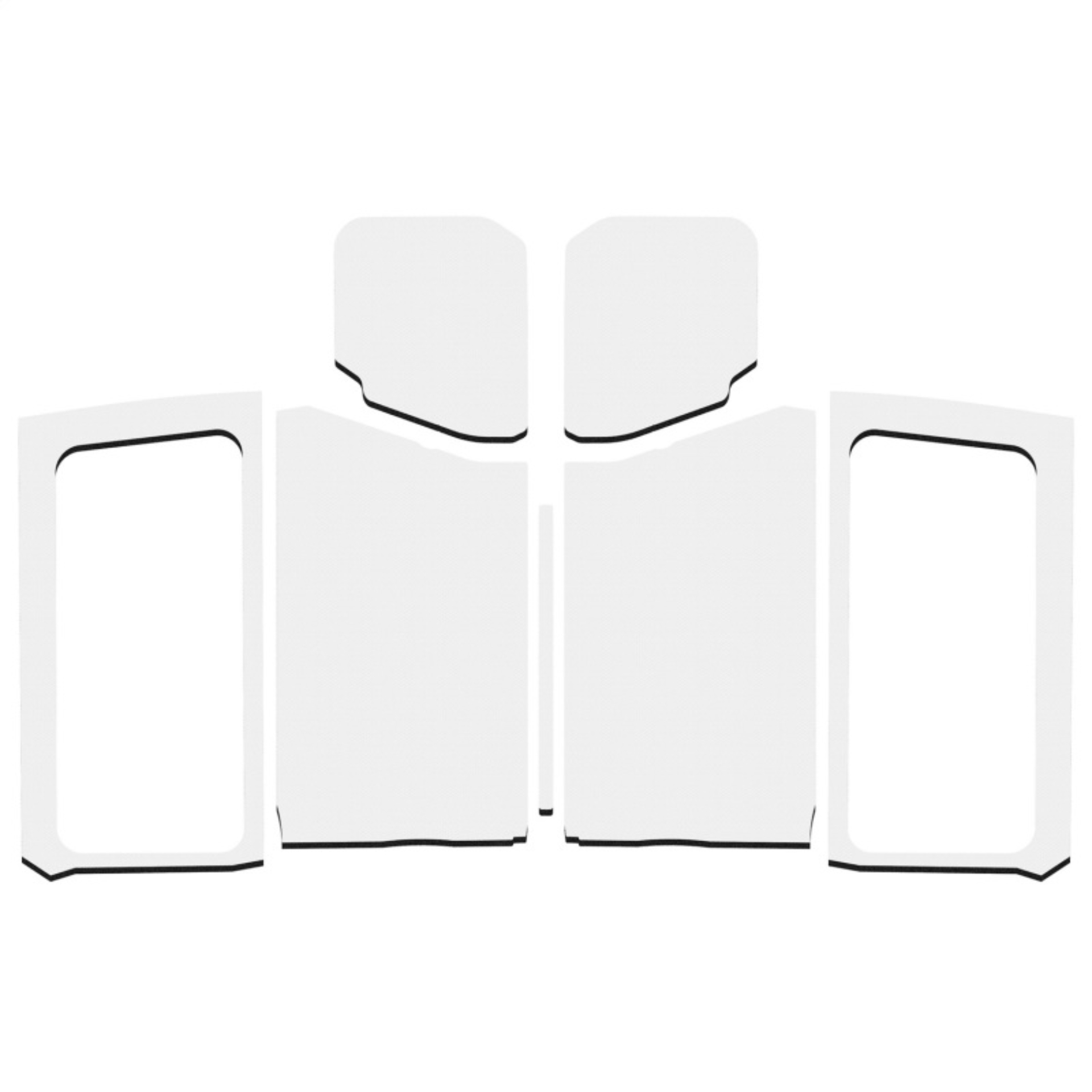 Picture of Wrangler JL 2-Door - Gray Original Finish Complete Headliner Kit