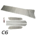 Picture of C6 Corvette - Trans Tunnel Heat Shield Complete Kit