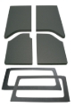 Picture of '11-'18 Wrangler JK 2-Door - Gray Original Finish Complete Headliner Kit