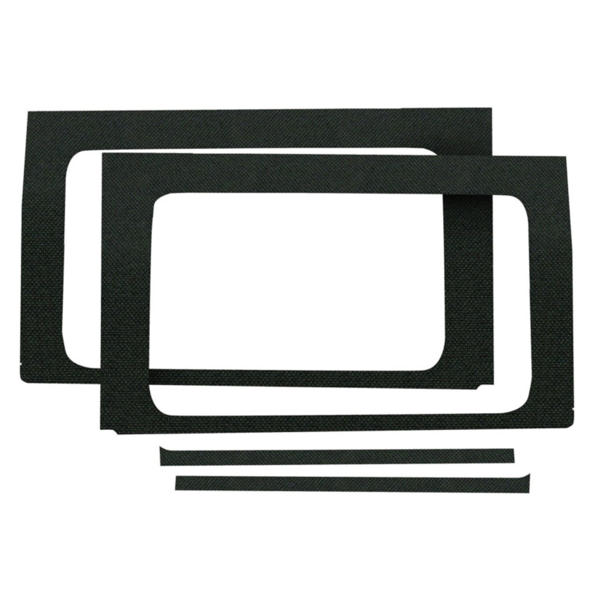 Picture of Wrangler JL 4-Door - Black Original Finish Rear Side Window Only