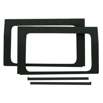 Picture of Wrangler JL 4-Door - Black Original Finish Rear Side Window Only