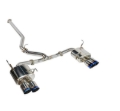 Picture of Remark 22+ Subaru WRX (VB) Sports Touring Spec - 4in. Burnt SS Quad Tips (Non-Resonated)